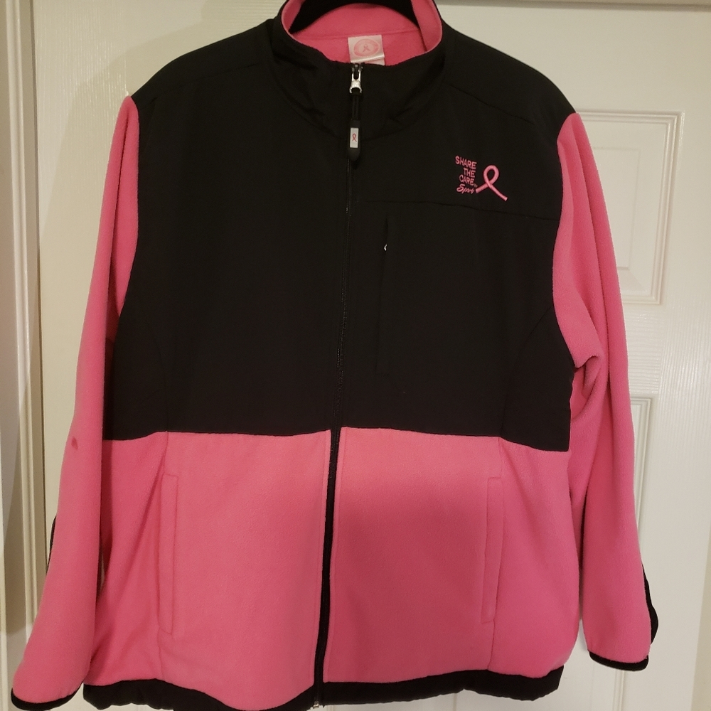 Breast Cancer 🎀 Awareness Fleece Jacket